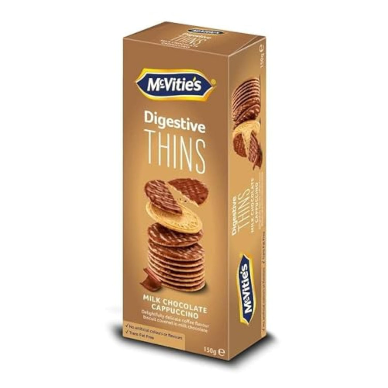 McVitie's Thins Milk Chocolate Cappuccino
