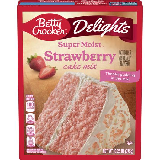 Betty Crocker Strawberry Cake Mix 500g