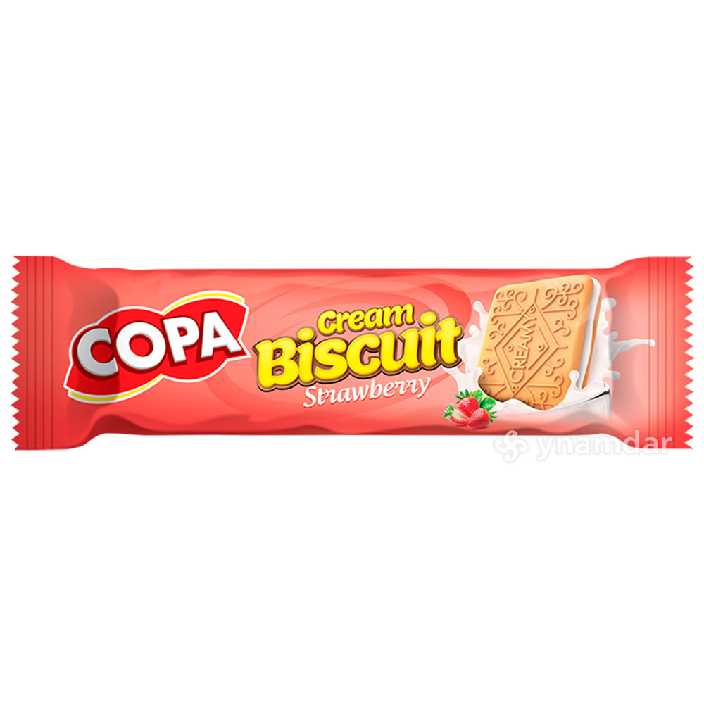 Copa Strawberry Cream Biscuit