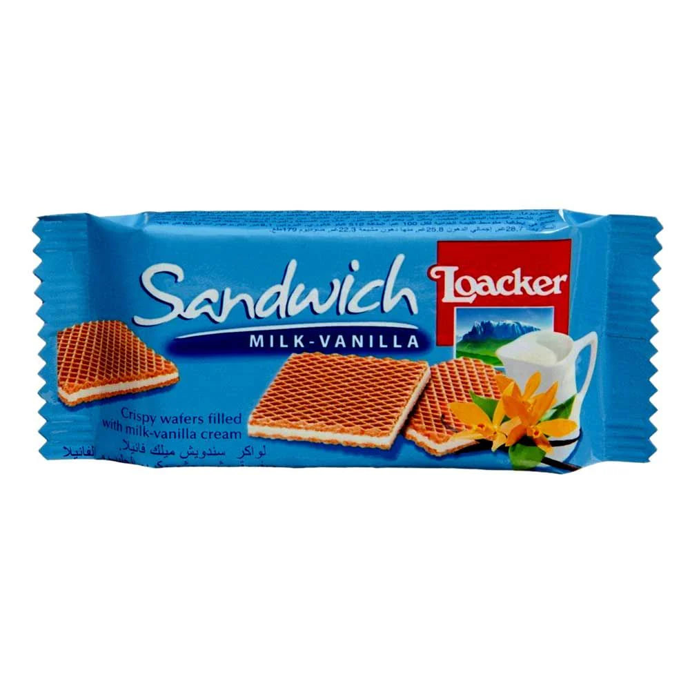 Loacker Sandwich Milk-Vanilla