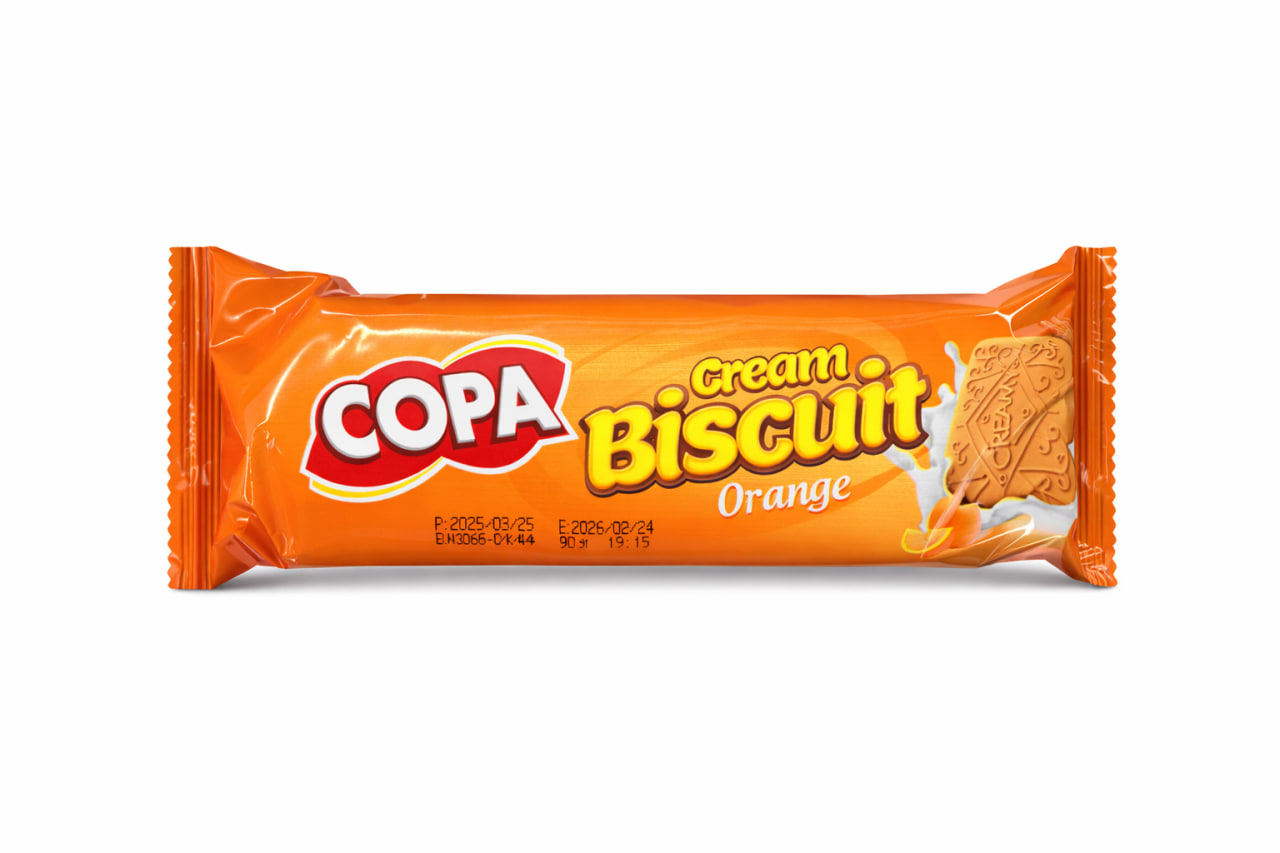 Copa Orange Cream Biscuit
