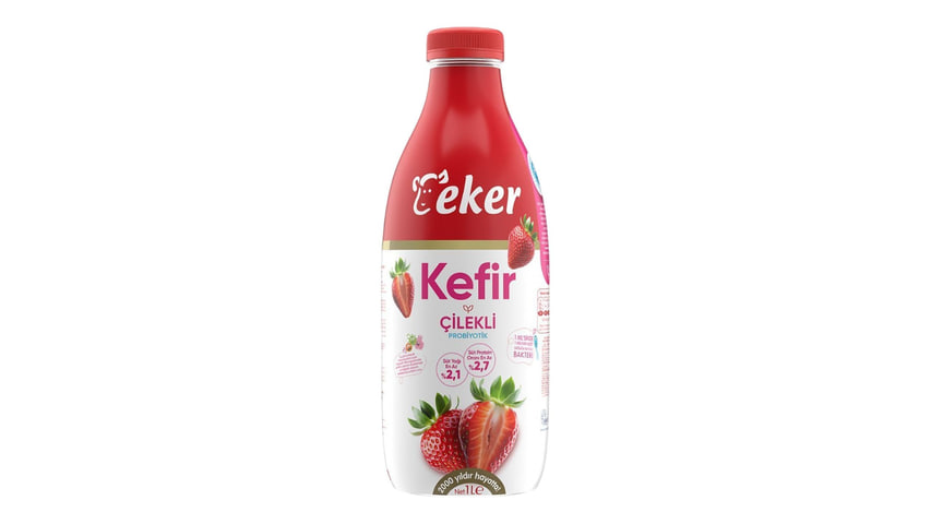 Eker Strawberry Kefir 1L