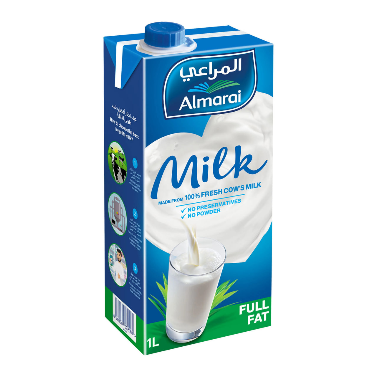 Almarai Full Fat Milk 1L