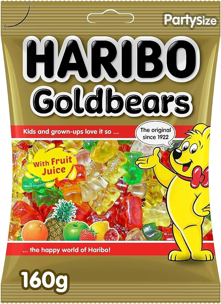 Haribo Goldbears with Fruit Juice