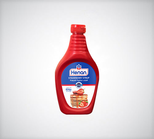 Henan Strawberry Syrup 624g