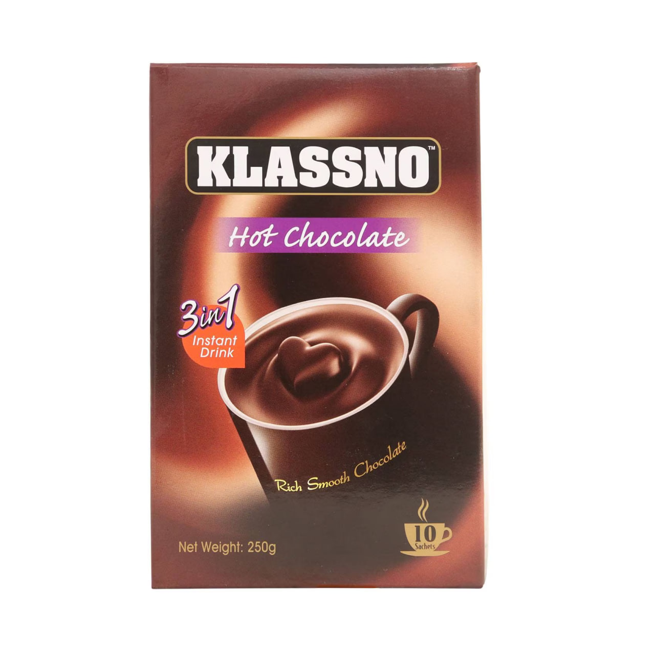Klassno 3 in 1 Hot Chocolate 20ps