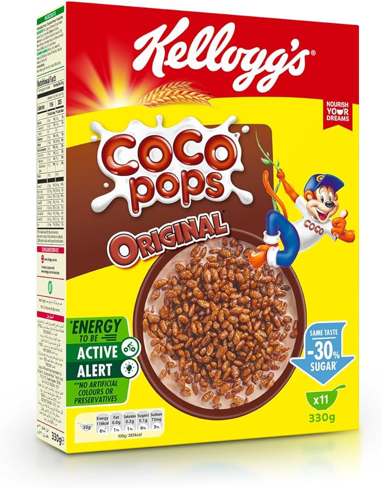 Kellogg’s Coco Pops Original 330g