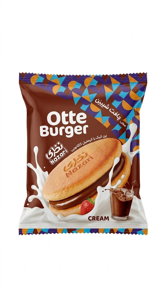 Nazari Otte Burger Cocoa Cream Cake