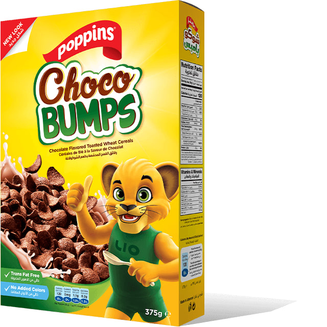 Poppins Choco Bumps 350g