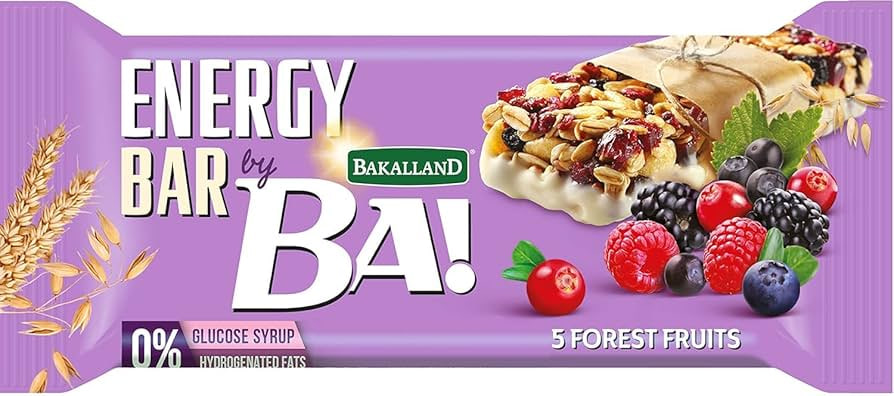 Bakalland BA! Energy Bar 5 Forest Fruits