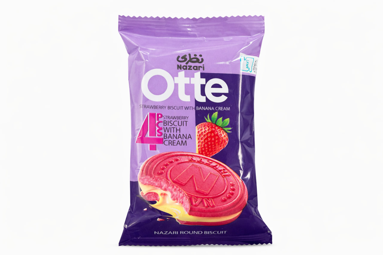 Nazari Otte Strawberry Biscuit with Banana Cream