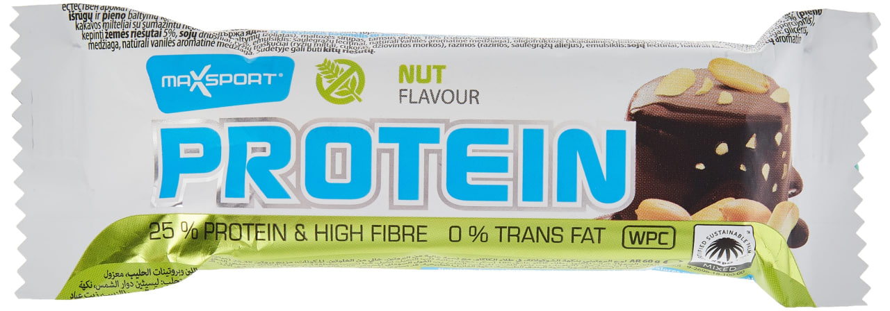 Max Sport Protein Bar Nut Flavour