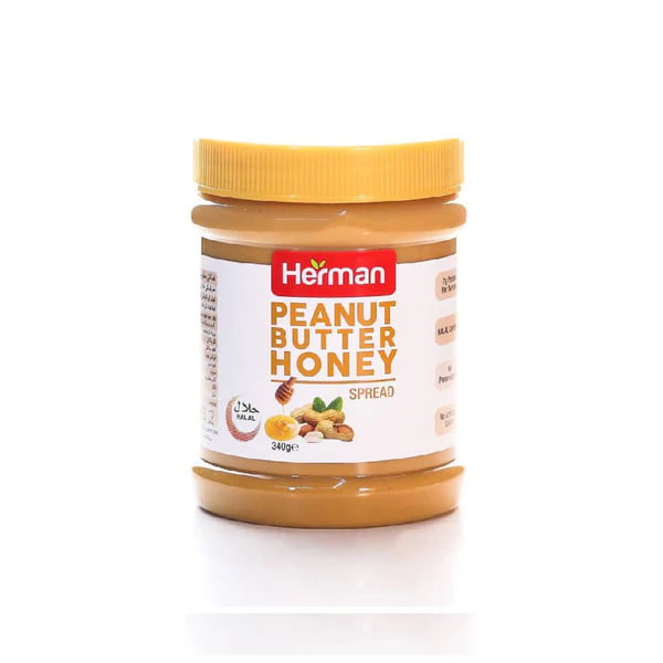 Herman Peanut Butter Honey 340g