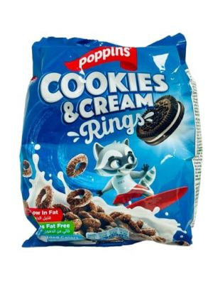 Poppins Cookies & Cream Rings 120g