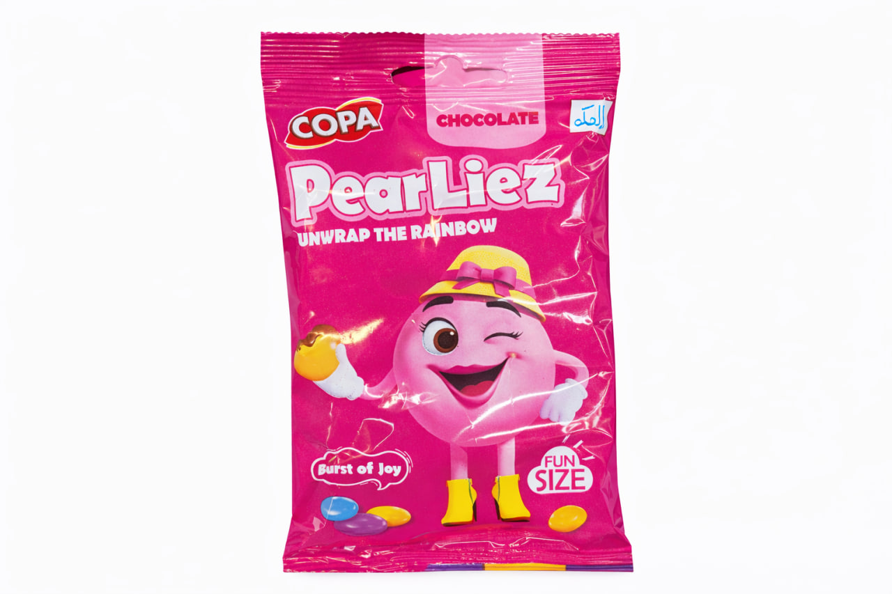 Copa Pear Liez Chocolate Fun Size Candy (Blue Packaging)