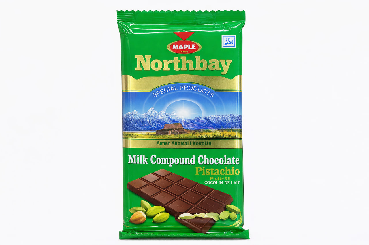 Northbay Milk Compound Chocolate Pistachio