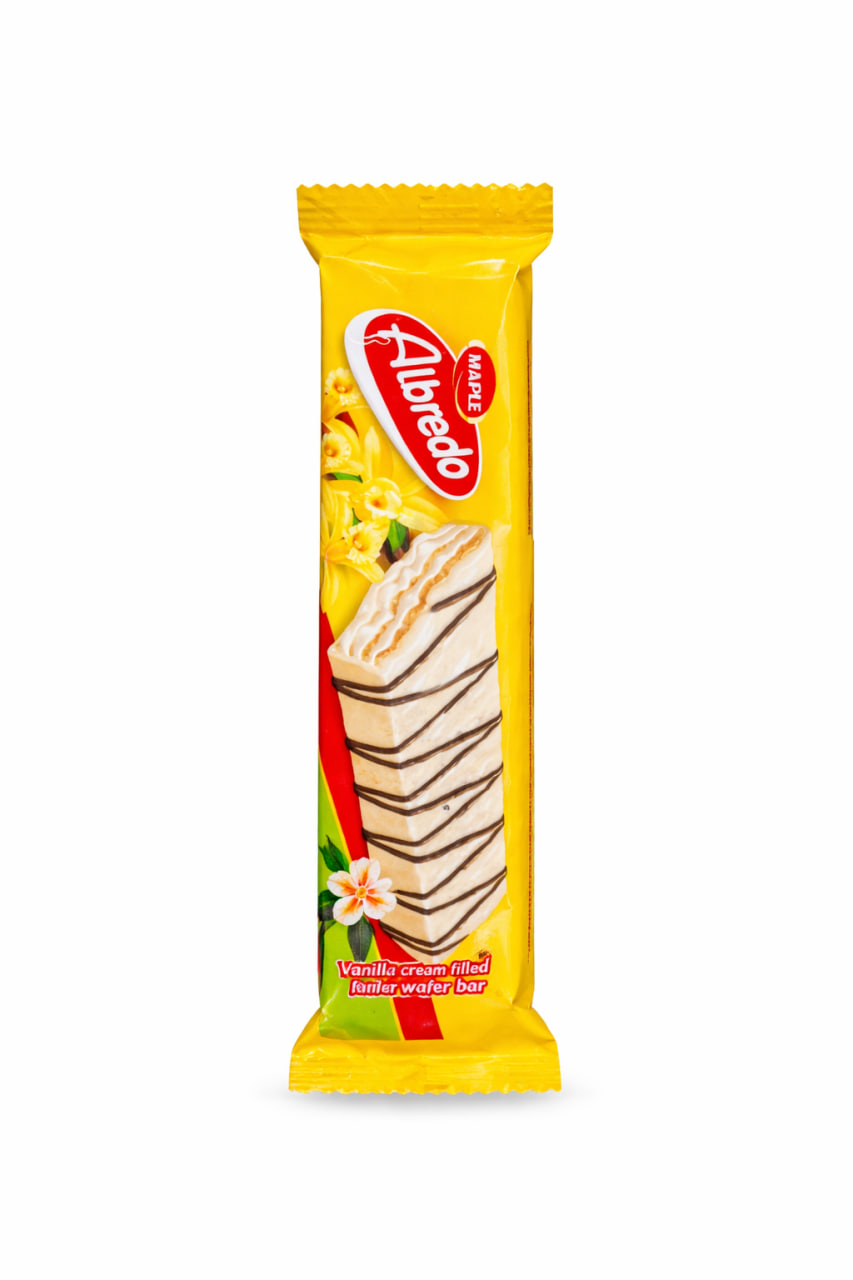 Albedo White Chocolate Coated Wafer Vanilla Cream