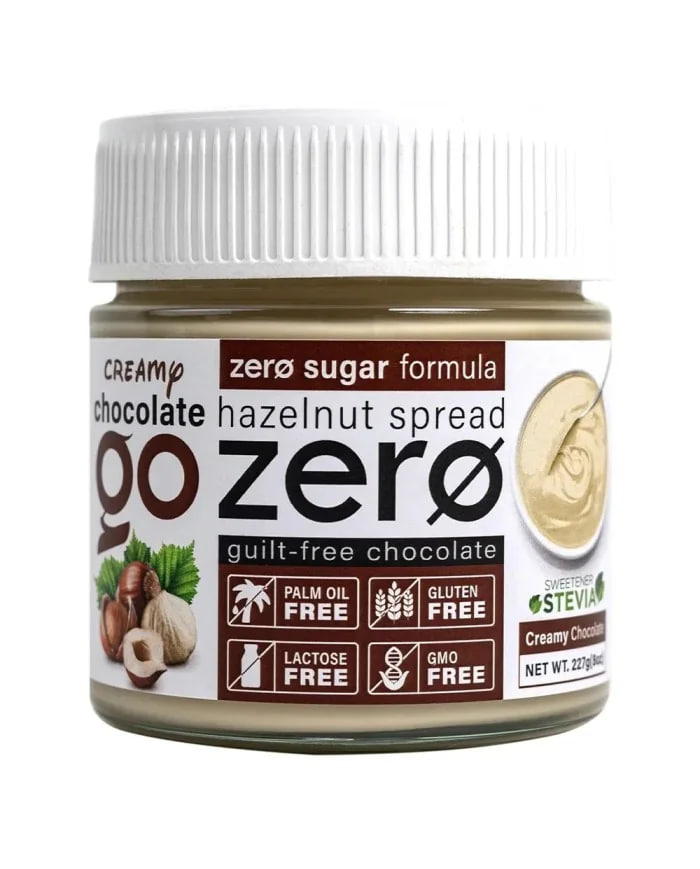 Zero White Chocolate Hazelnut Spread Creamy