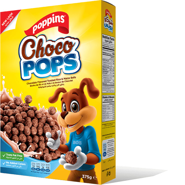 Poppins Choco Pops 350g
