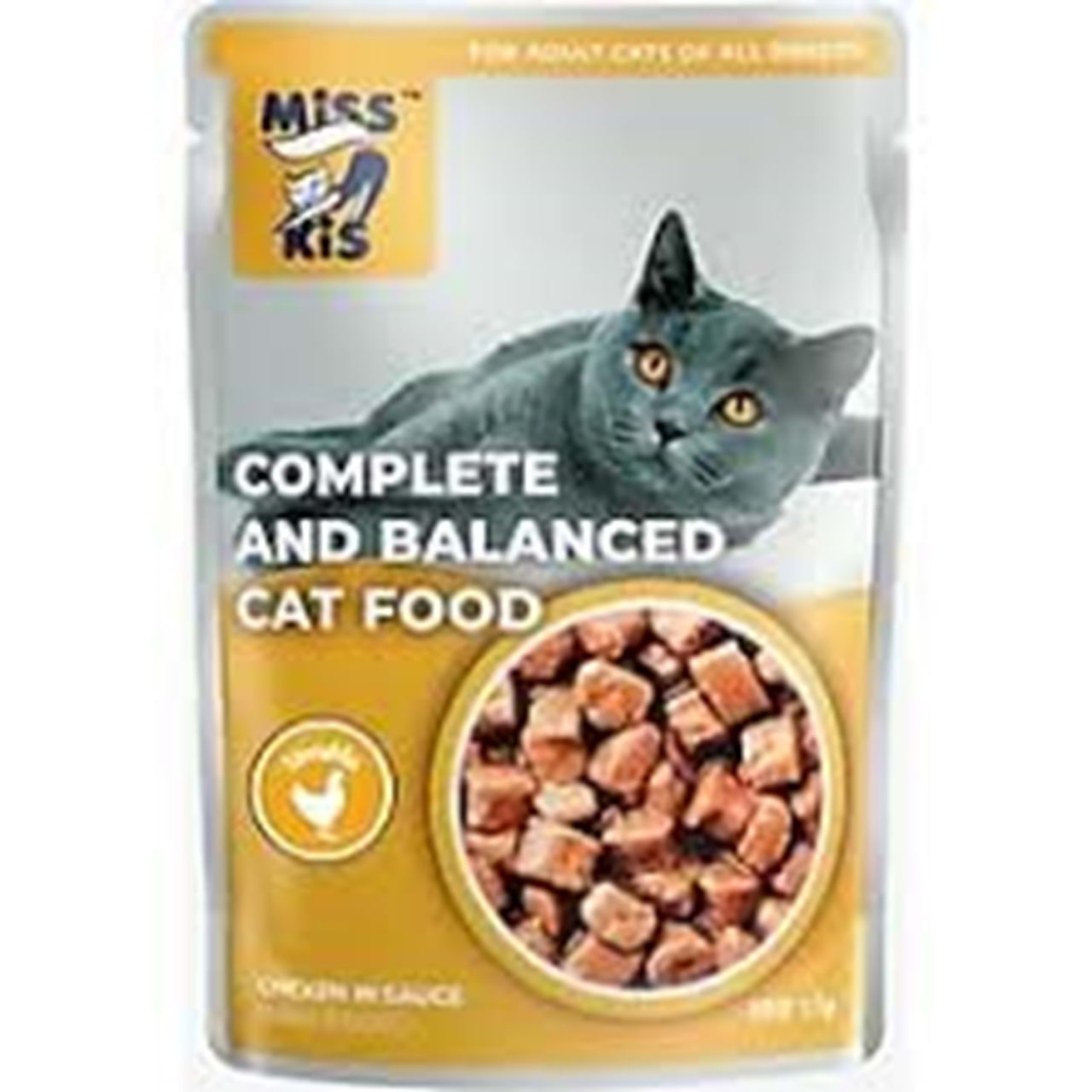 Miss Kis Complete and Balanced Cat Food Lamb in Sauce