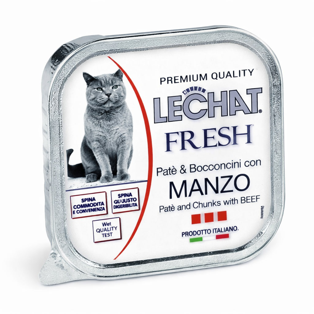 LeChat Fresh Paté and Chunkies with Beef