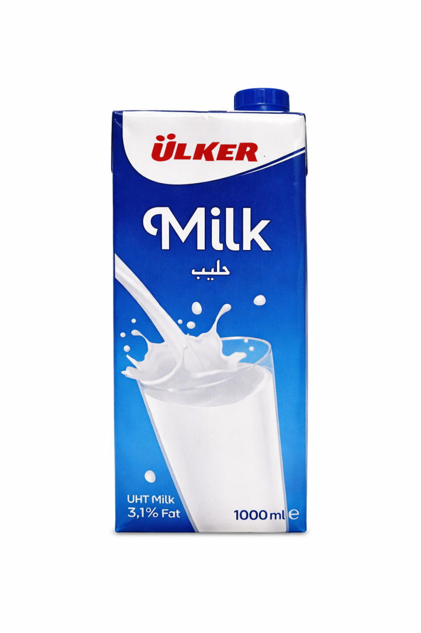 Ulker Full Fat UHT Milk 1000ml
