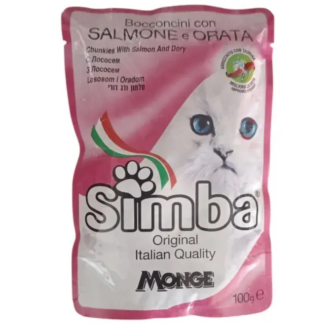 Simba Chunkies with Salmon and Dory