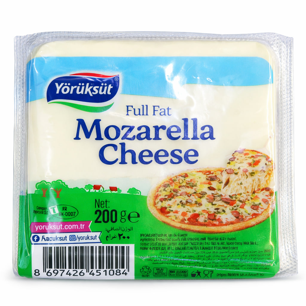 Yörüksüt Full Fat Mozzarella Cheese 200g