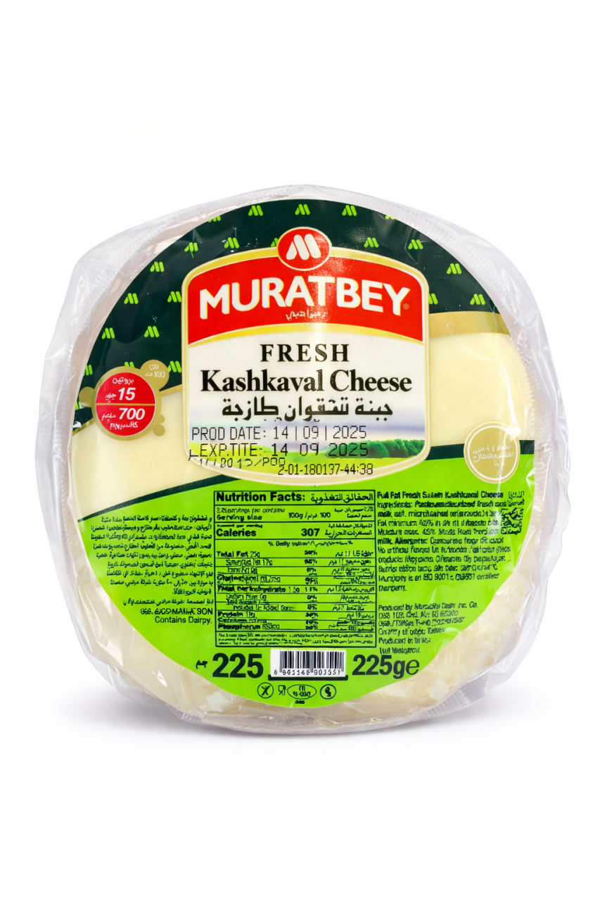 Muratbey Fresh Kashkaval Cheese 225g