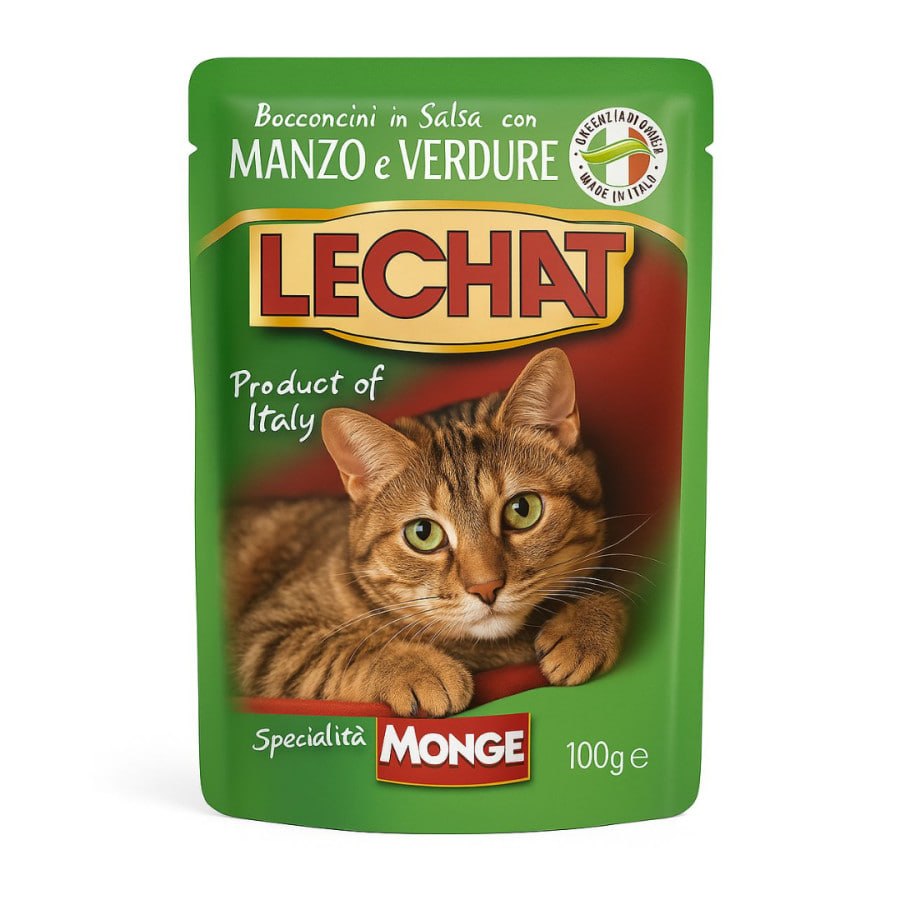 LeChat Chunkies in Sauce with Beef and Vegetables