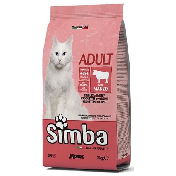 Simba Adult Kibbles with Beef2KG