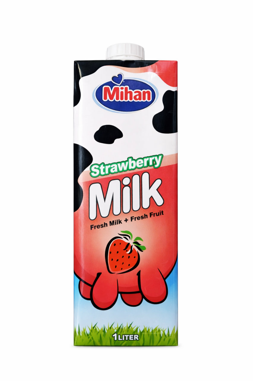 Mihan Strawberry Milk 1L