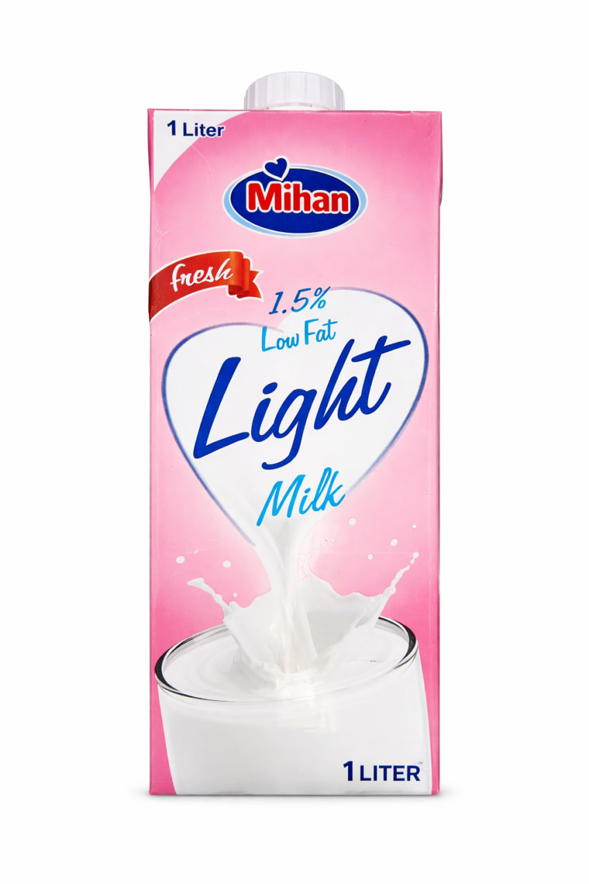 Mihan Light Milk 1L