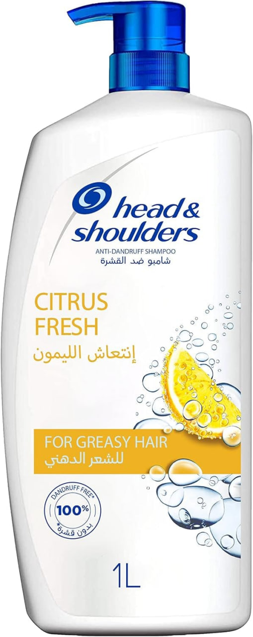 Head & Shoulders Citrus Fresh Anti-Dandruff Shampoo 1L