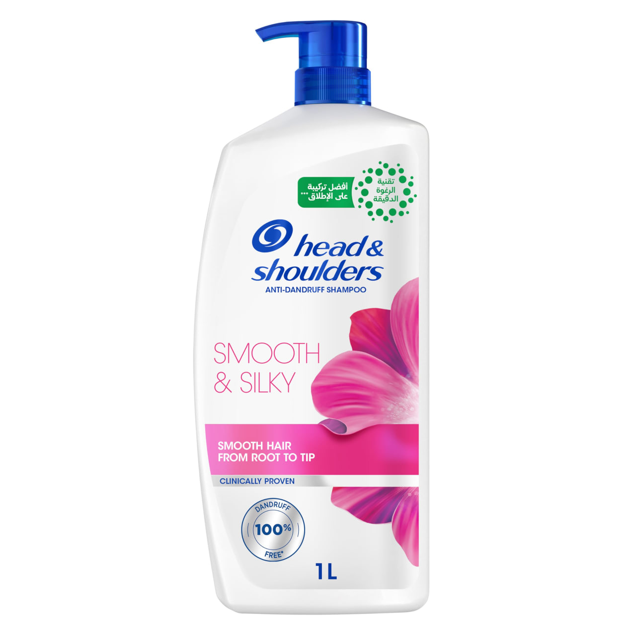 Head & Shoulders Smooth & Silky Anti-Dandruff Shampoo 1L