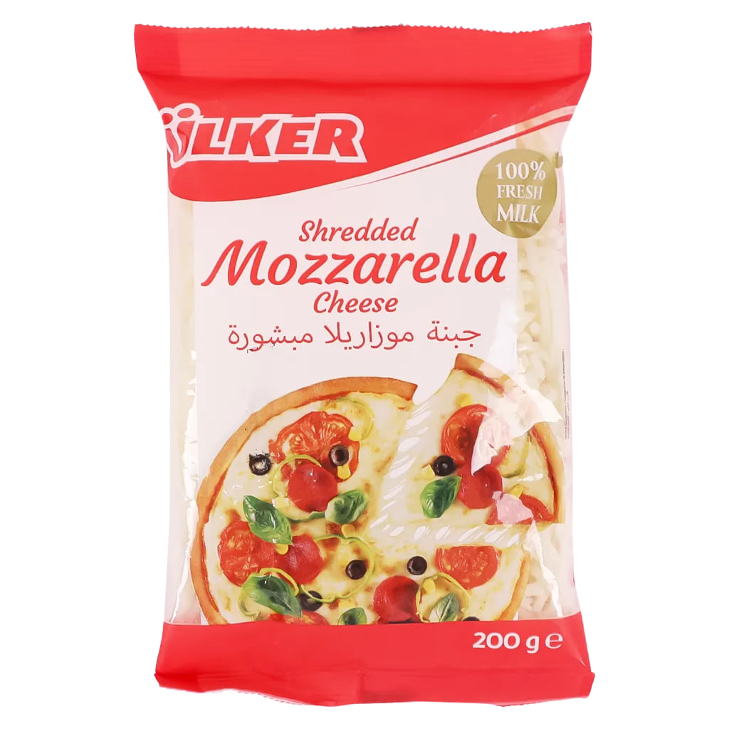 Ülker Shredded Mozzarella Cheese 200g