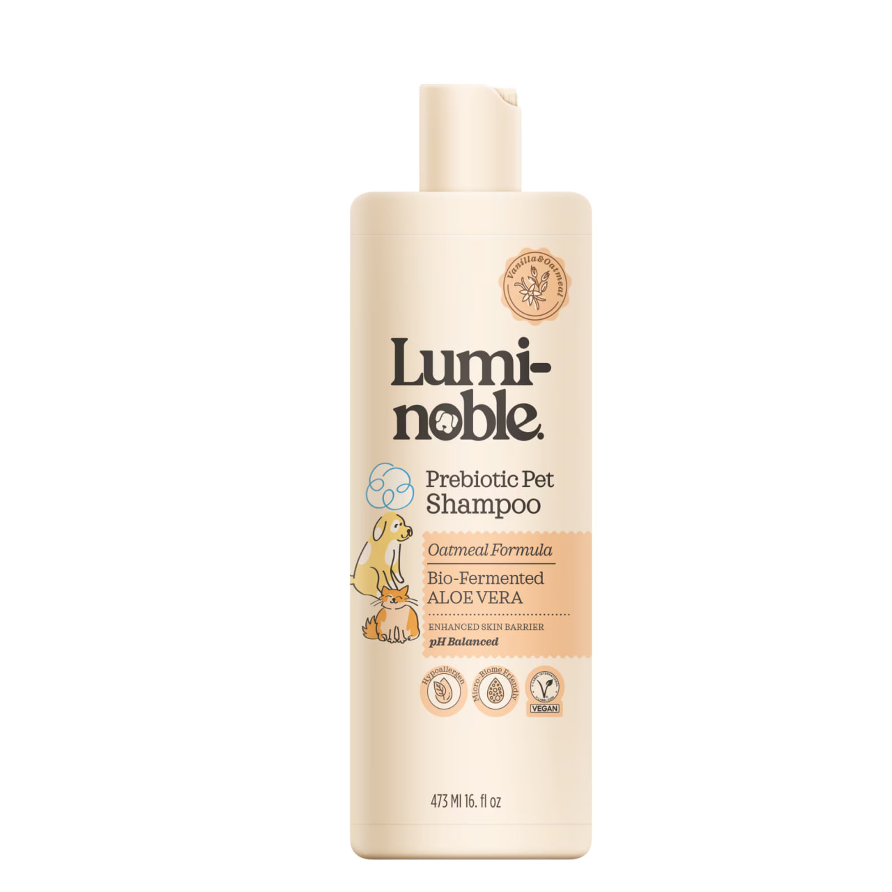 Lumi-noble Prebiotic Pet Shampoo Oatmeal Formula