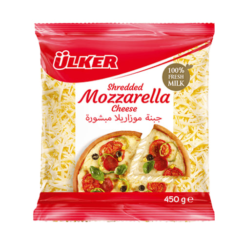 Ülker Shredded Mozzarella Cheese 450g