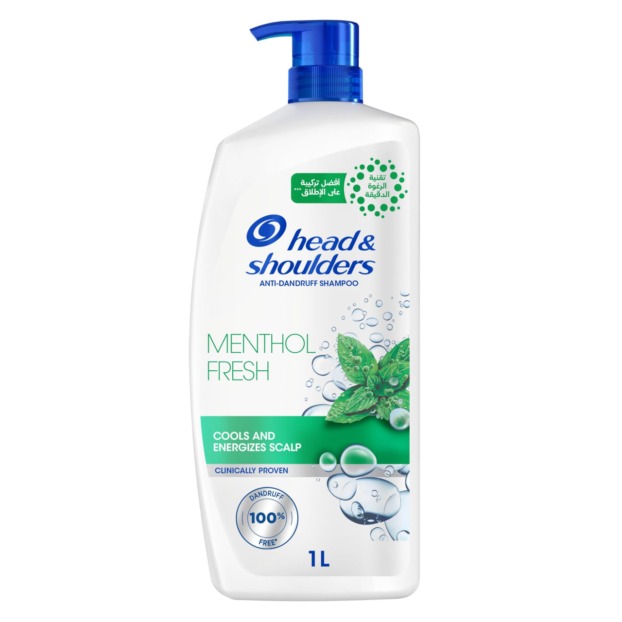 Head and Shoulders Shampoo against cold mint dandruff