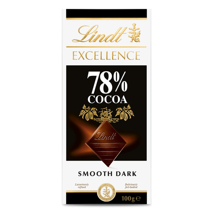 Lindt Excellence Smooth Dark 78% Cocoa100g