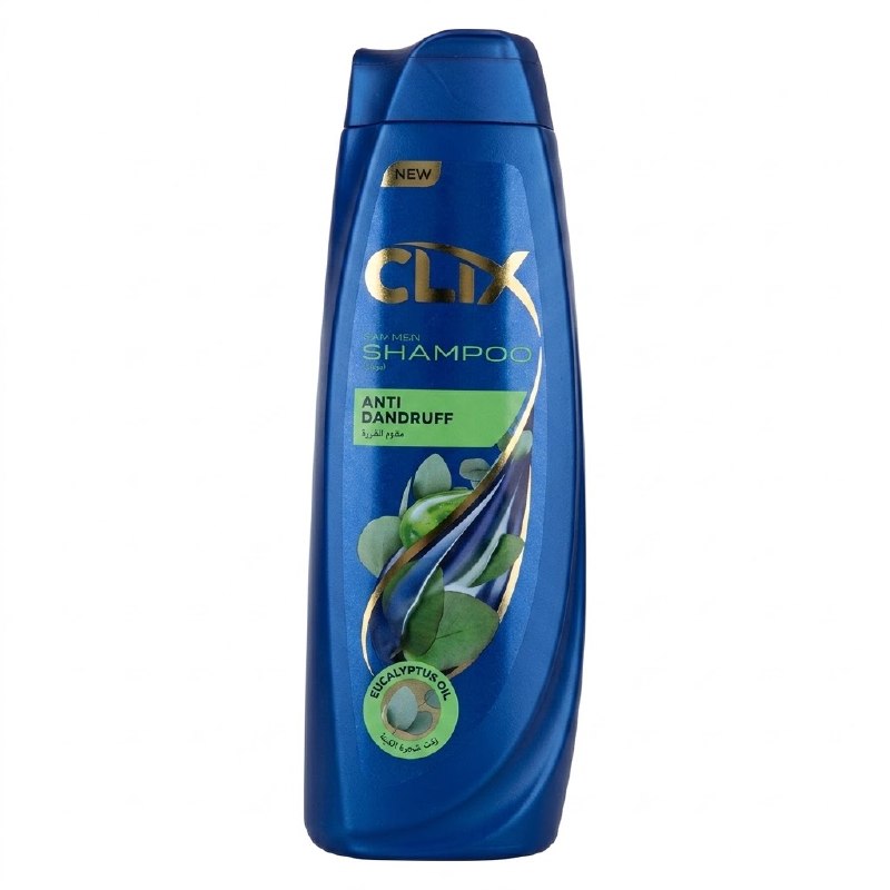 Clix Shampoo for Dry & Damaged Hair with Shea Butter & Almond Oil 600ml