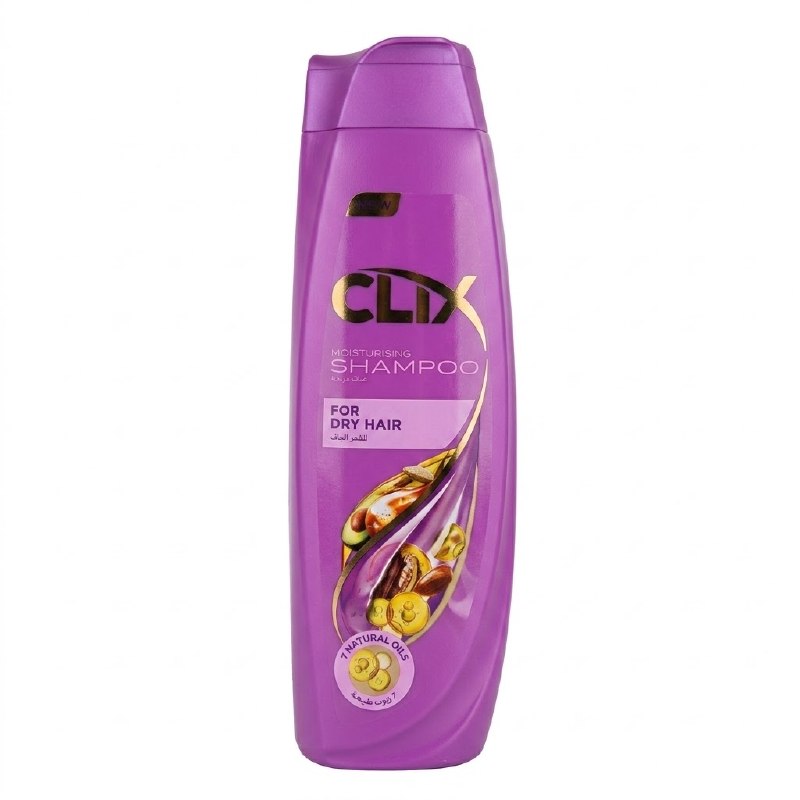 Clix Moisturising Shampoo for Dry Hair with 7 Natural Oil 600ml