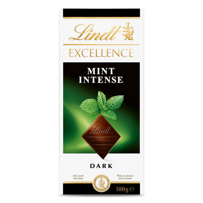 Lindt Excellence Mint Intense Dark Chocolate100g