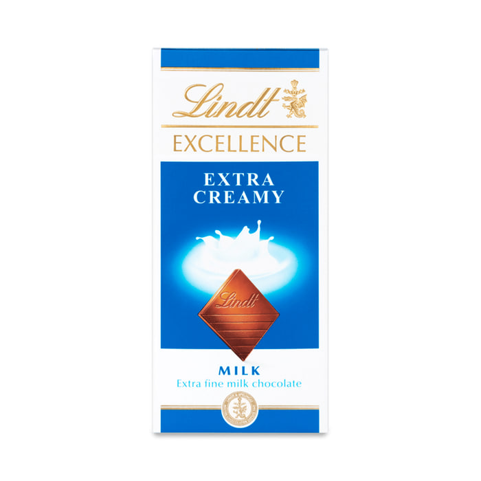 Lindt Excellence Extra Creamy Milk Chocolate100g