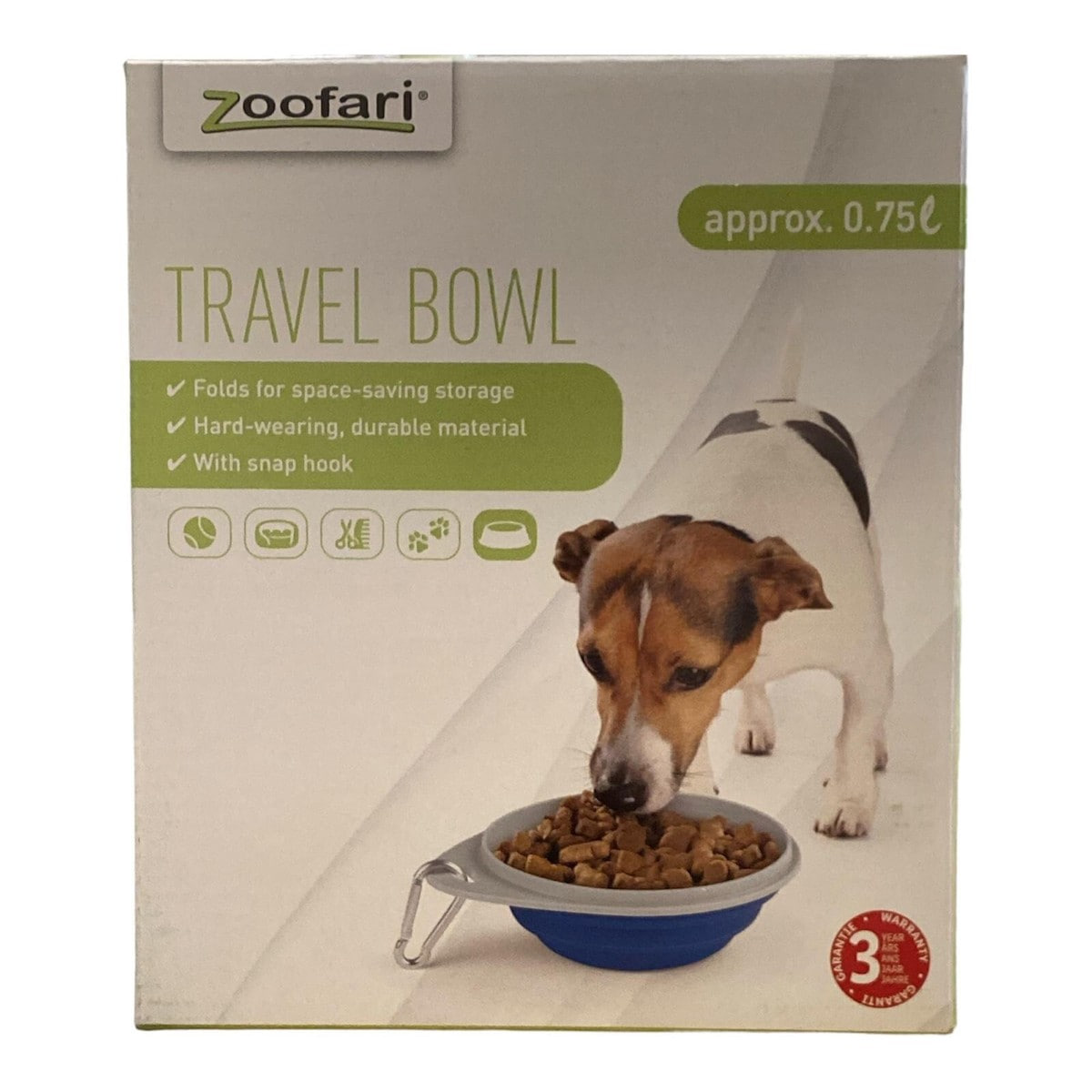 Zoofari Collapsible Travel Bowl