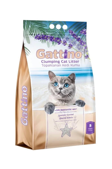 Gattino Lavender Scented Clumping Cat Litter