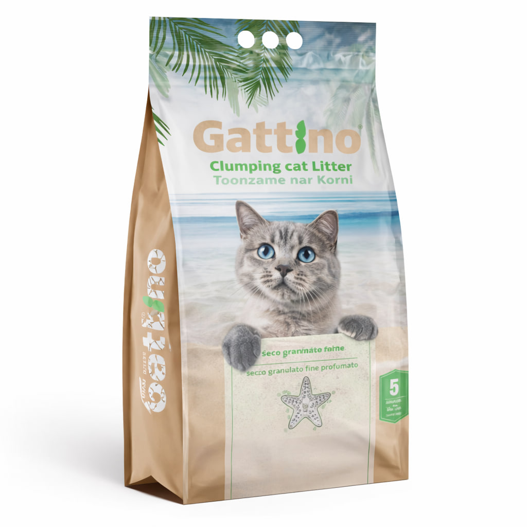 Gattino Marseille Soap Scented Clumping Cat Litter