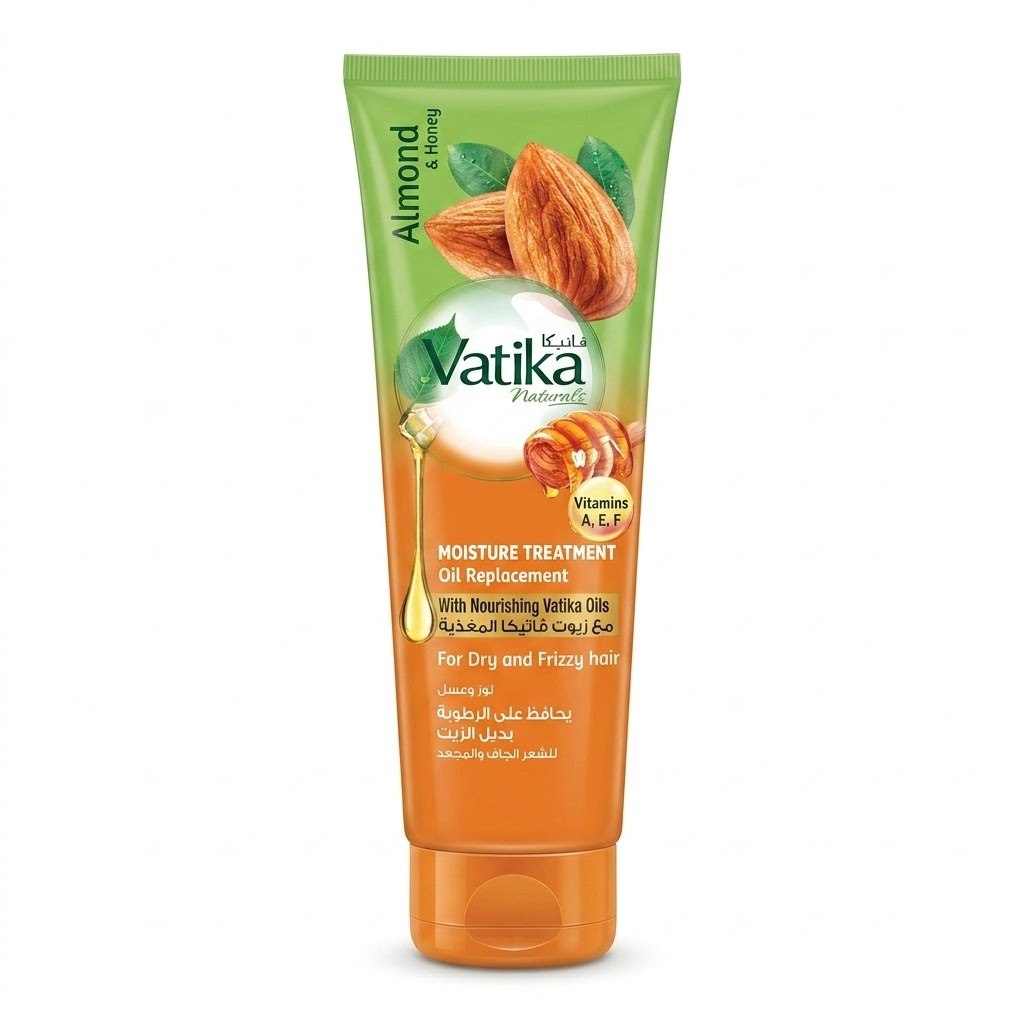 Vatika Moisture Treatment Oil Replacement (Almond & Honey)300ml