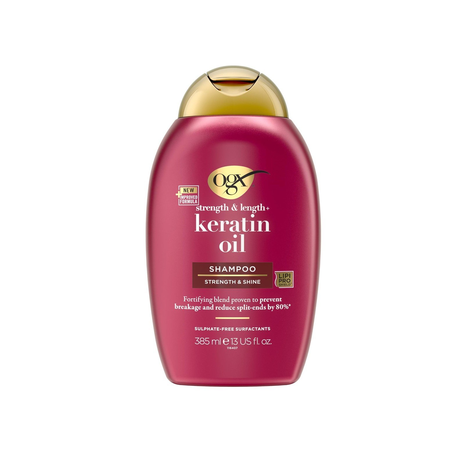 OGX Strength & Length + Keratin Oil Shampoo385ml