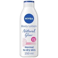 Nivea Natural Glow Body Lotion (UV Filter)250ml